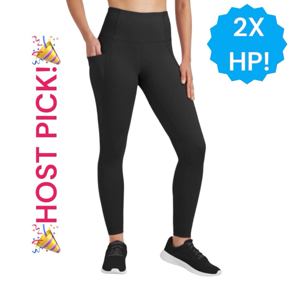 Ladies Everyday Leggings! New in package! Color: Black Soot, Size XXL